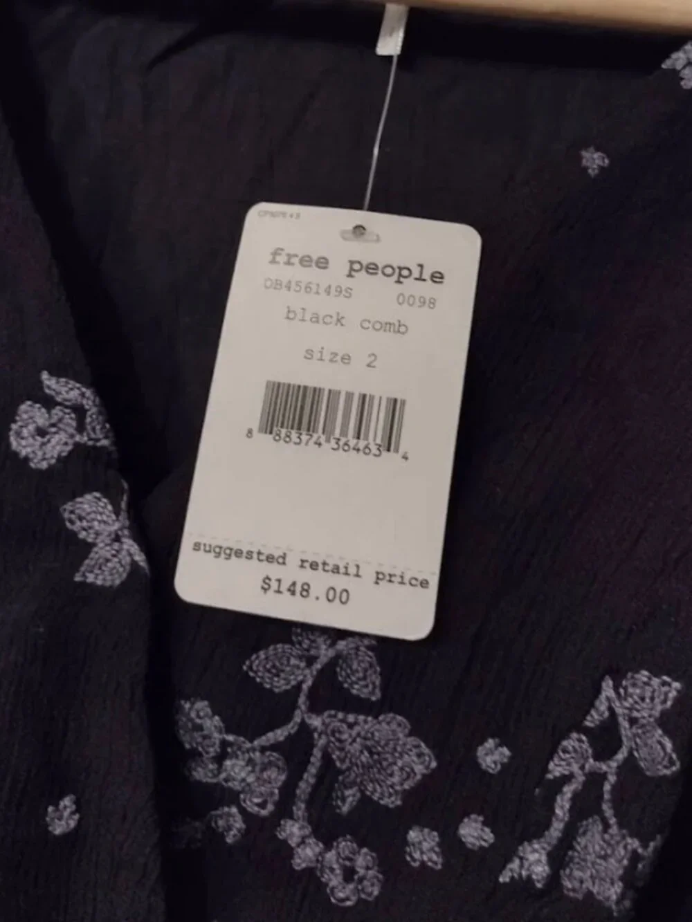 Free People Jasmine Dress size 2 - Picture 3 of 3